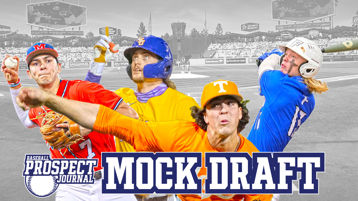 First MLB Mock Draft 2023