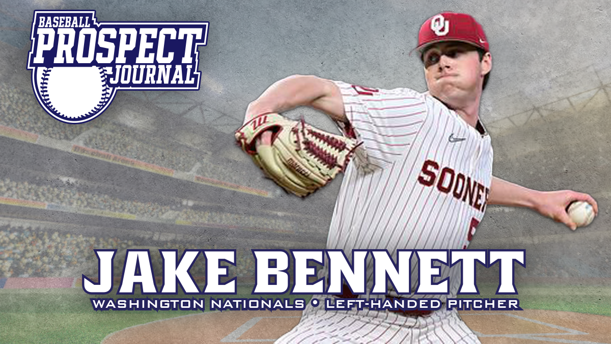 2022 MLB Draft: Washington Nationals draft LHP Jake Bennett again; 45th  overall in 2nd Round - Federal Baseball